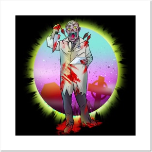 Undead Doctor Zombie Posters and Art